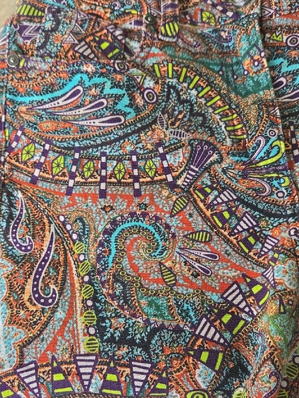Etro Luxury Paisley Skinny Jeans-28 - Picture 6 of 17